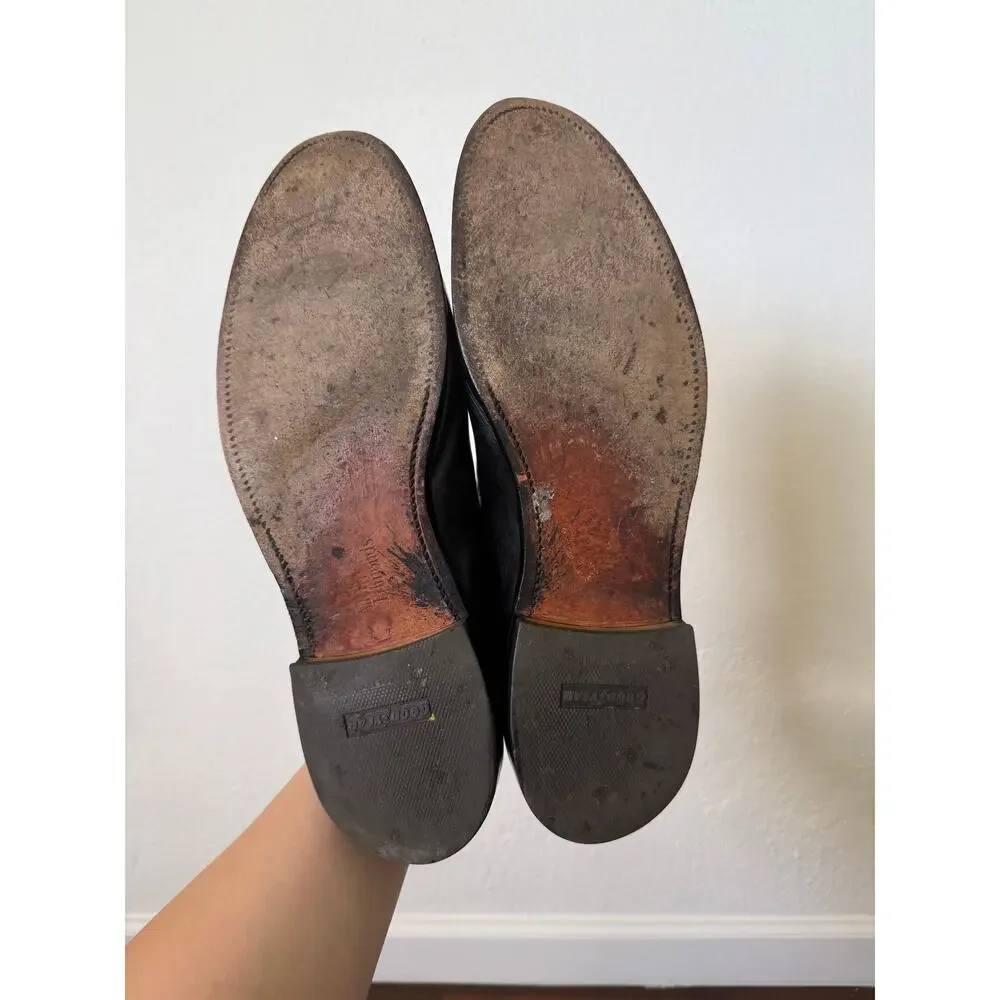 Allen Edmonds Hastings Black Leather Oxford Sz 10.5 Formal Classic